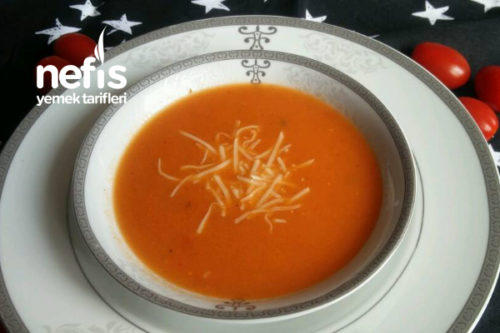 Tomato Soup (Domates Çorbası) Restaurant Usulü Tarifi