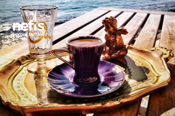 Çömlekte Nutellalı Türk Kahvesi