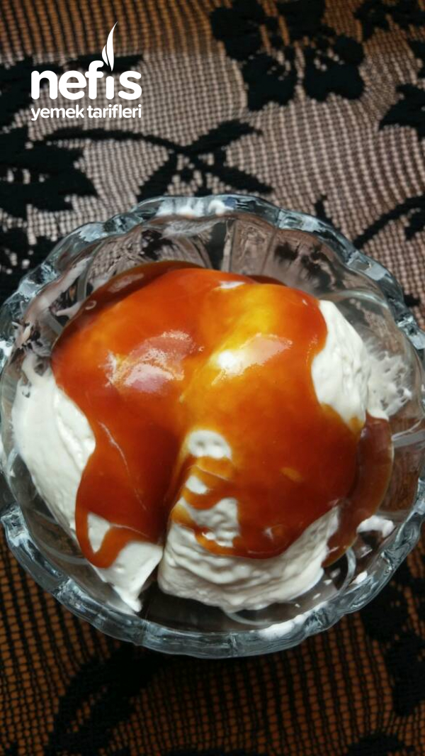 Karamelli Dondurma Nefis Yemek Tarifleri