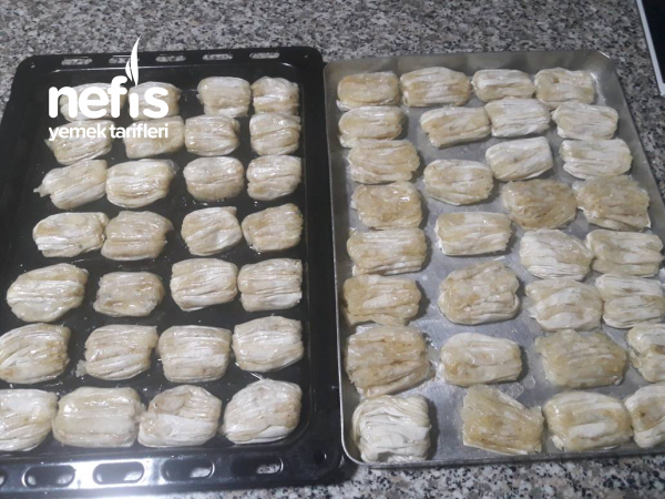 Büzme Tatlı ( Baklava Yufkası İle)