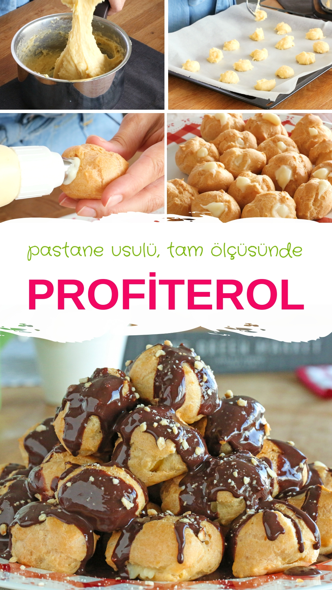 Profiterol Nasıl Yapılır Videosu Profiterol Nasıl Yapılır Videosu