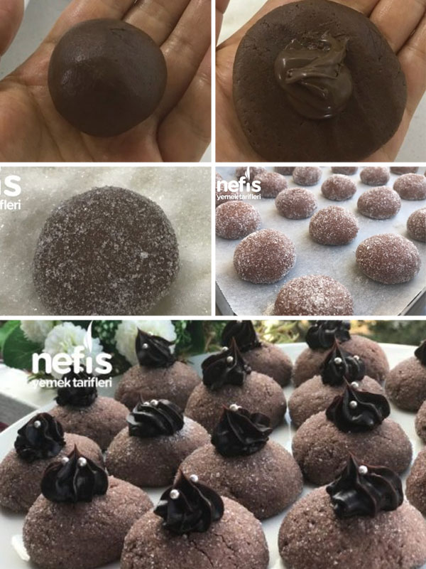 Nutellalı Kurabiye Nefis Yemek Tarifleri