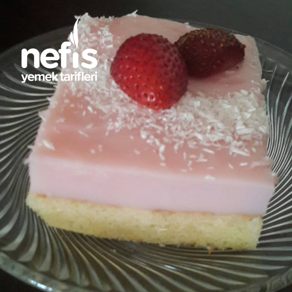 Çok Kolay Pembe Pasta Nefis Yemek Tarifleri