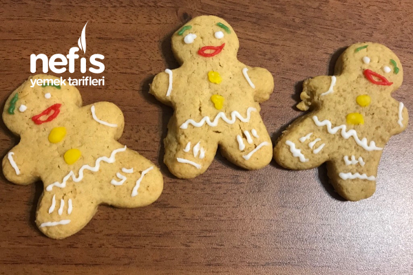 Tarçınlı Zencefilli Kurabiye Adam (Gingerbread Cookies) Nefis Yemek