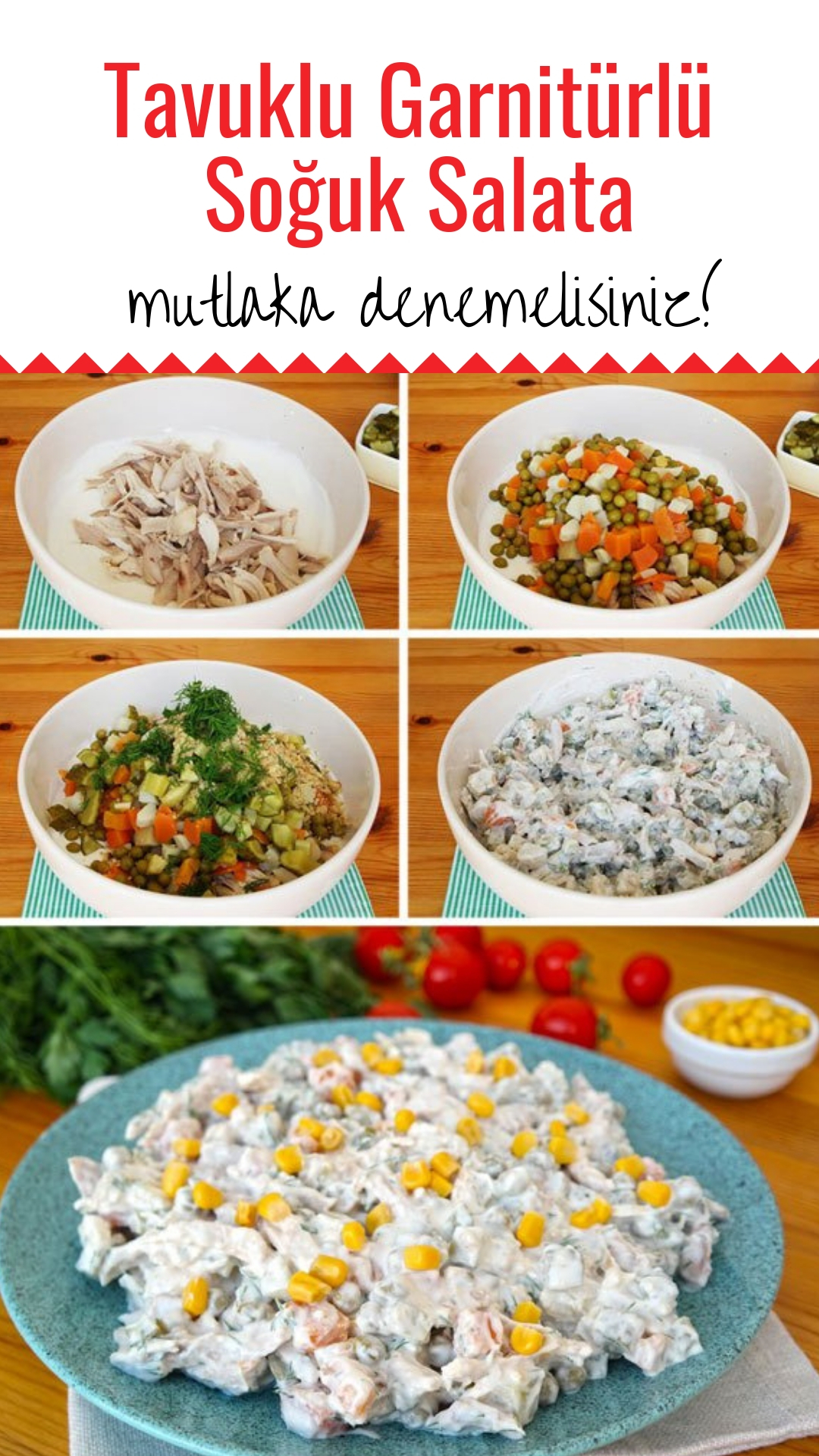 Tavuklu Garnitürlü Makarna Tarifi – Hamur İşleri Tavuklu Garnitürlü Makarna Tarifi – Hamur İşleri