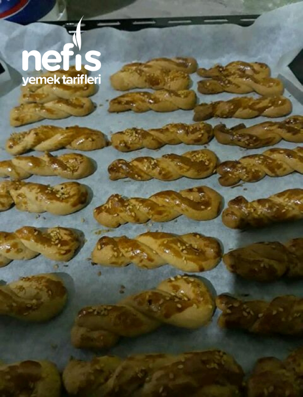 Çıtır Tuzlu Örgü Kurabiye Nefis Yemek Tarifleri
