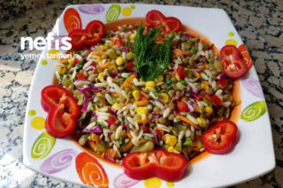 Şehriyeli Mercimek Salatası (Bol Vitaminli) Tarifi
