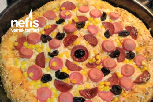 Mayasız Dolgu Kenarlı Pizza Tarifi