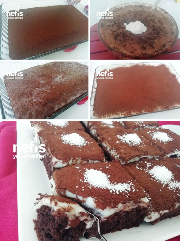 Kremalı Islak Pasta Nefis Yemek Tarifleri