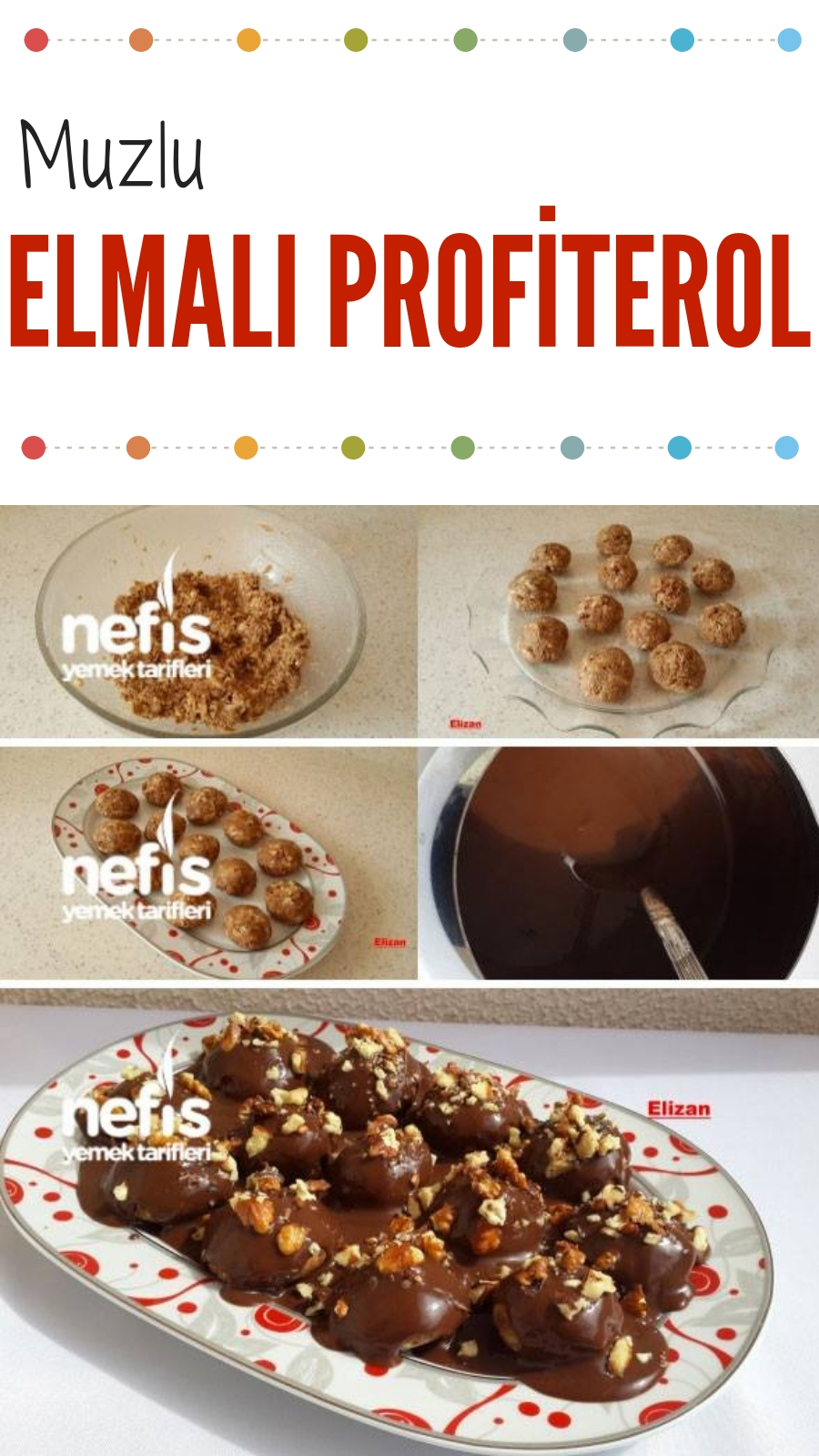 Yalancı Profiterol Tatlısı Videosu Yalancı Profiterol Tatlısı Videosu