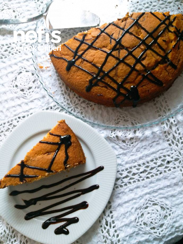 Kakaolu Portakallı Sünger Kek