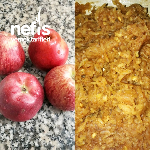 Kıyır Kıyır Tadıyla Yumurtasız Elmalı Kurabiye Nefis Yemek Tarifleri