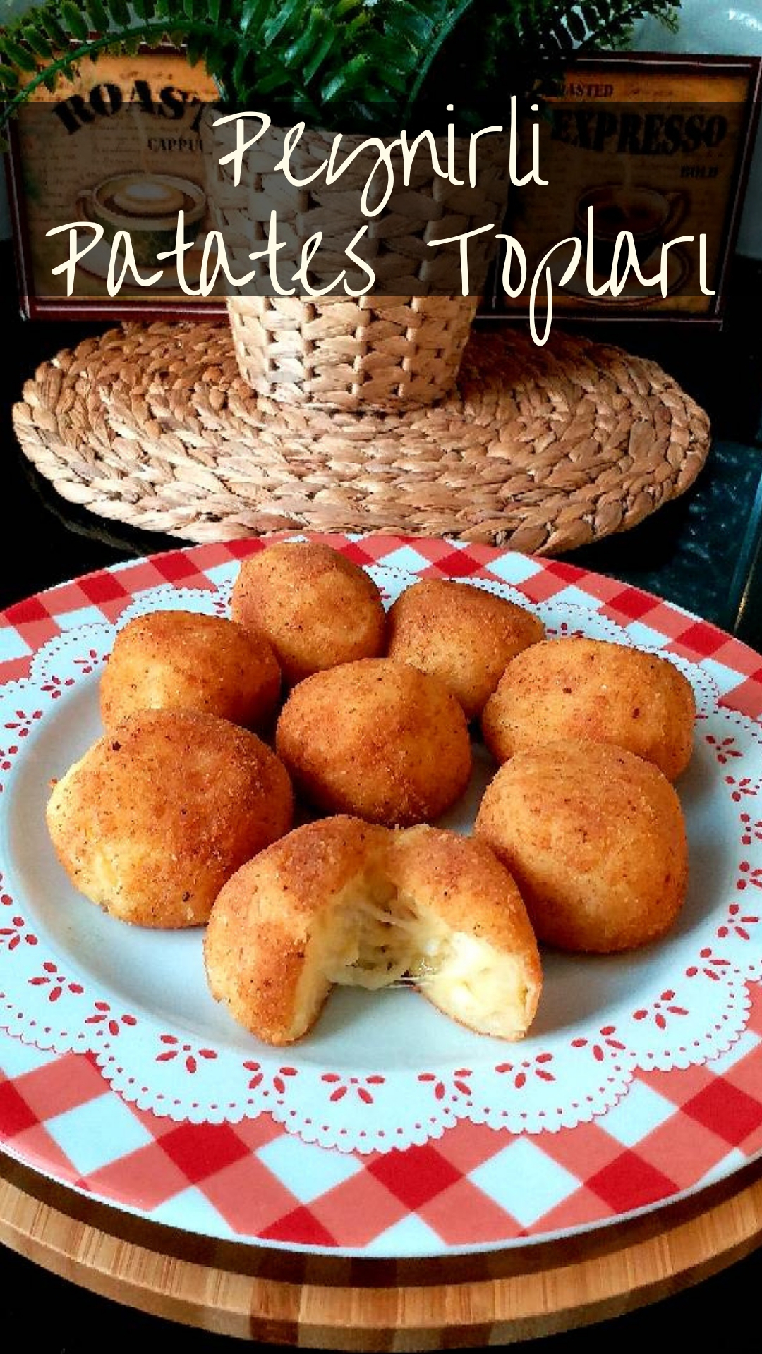 Peynirli Patates Topları Peynirli Patates Topları