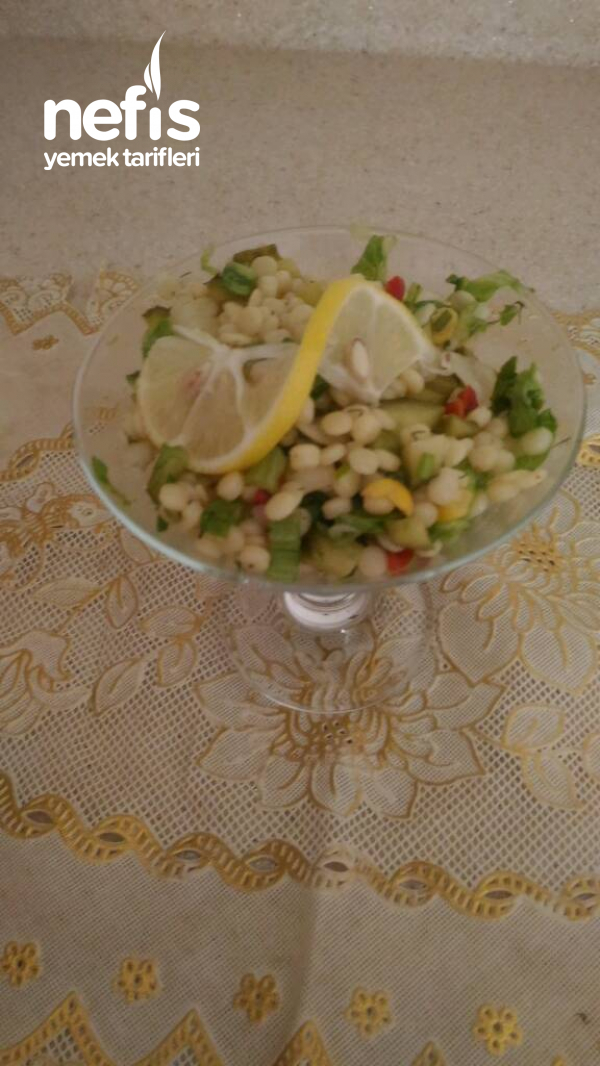 hafif yedikçe yediren Kuskus Salatası