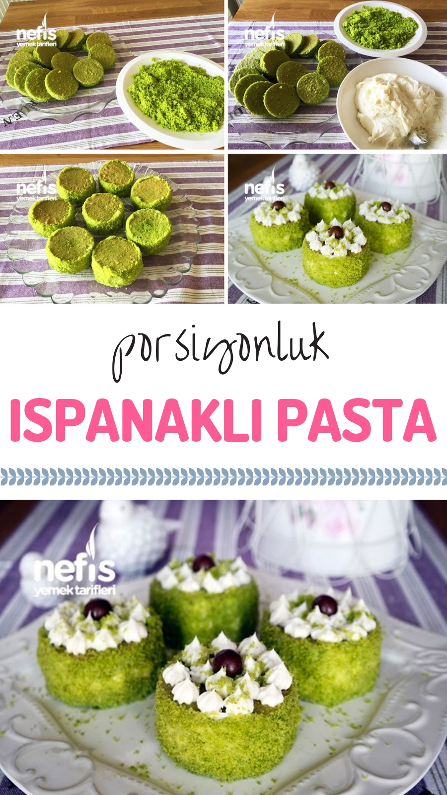 Ispanaklı Yaş Pasta Tarifi Videosu Ispanaklı Yaş Pasta Tarifi Videosu