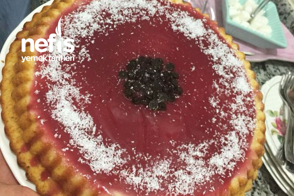 Vişne Soslu Tart Kek Nefis Yemek Tarifleri 5006397