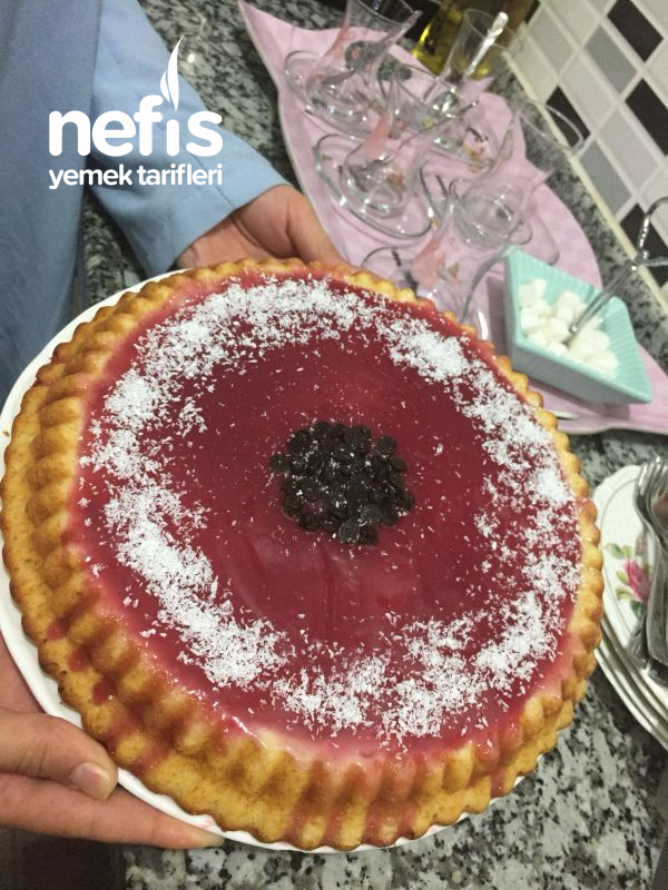 Vişne Soslu Tart Kek Nefis Yemek Tarifleri 5006397