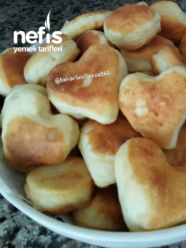 Kurabiye Kalıbıyla Balon Hamur Kızartması Nefis Yemek Tarifleri