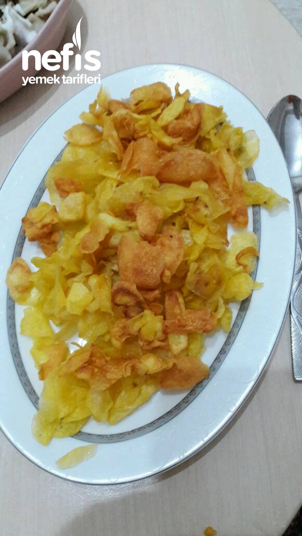 Patates Cips( 3 Malzemeyle)