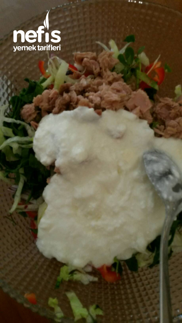 Ton Balıklı Makarna Salatası (mayonezsiz Ve Hafif)