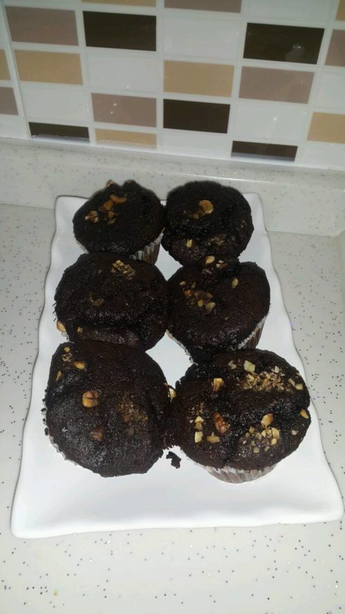 Muffin Kalıbında Browni Kek Nefis Yemek Tarifleri