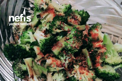 Keten Tohumlu Brokoli Salatası Tarifi