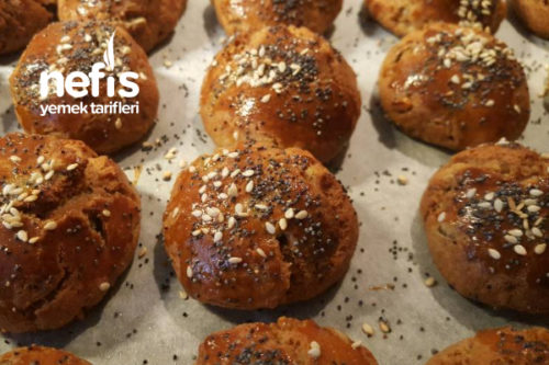 Zeytinli Cevizli Poğaça Zeytinli Cevizli Poğaça