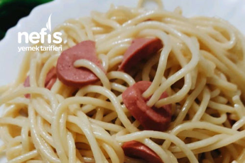 Sosisli Spagetti Tarifi