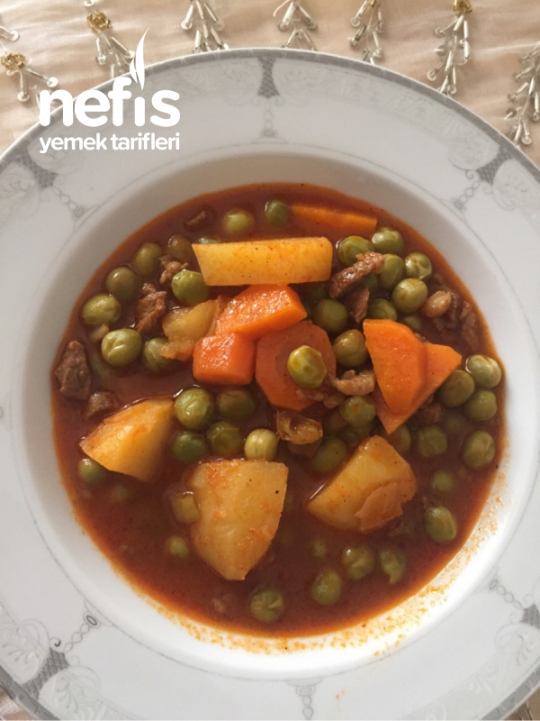 Etli Bezelye Nefis Yemek Tarifleri seher