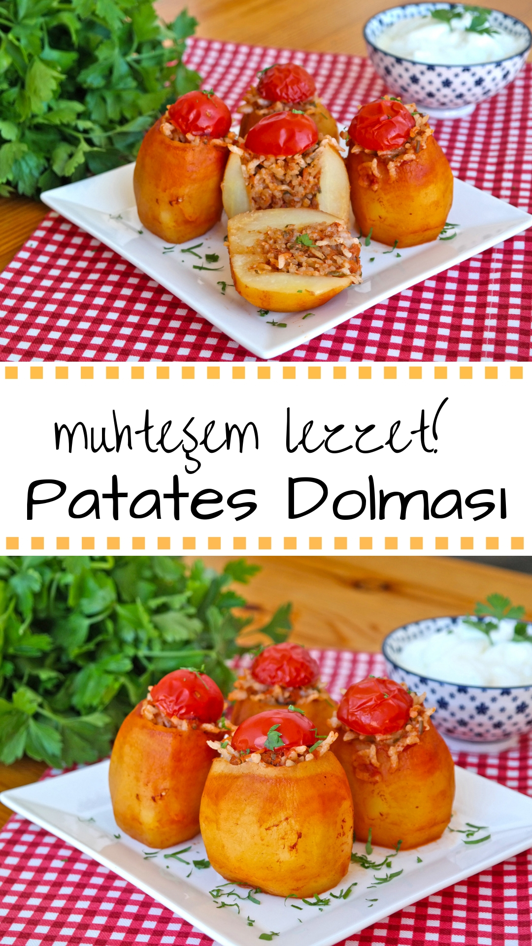 Patates Dolması Patates Dolması