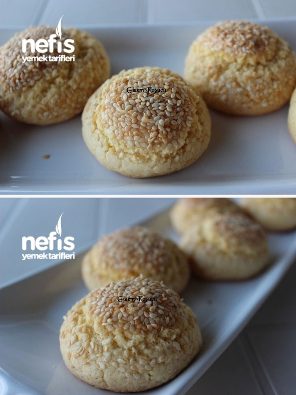 Nişastalı Susamlı Kurabiye Nefis Yemek Tarifleri
