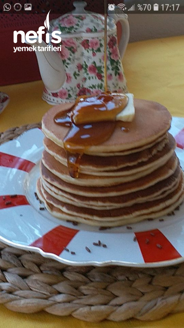 Altın Pancake(orjinal Sosuyla)