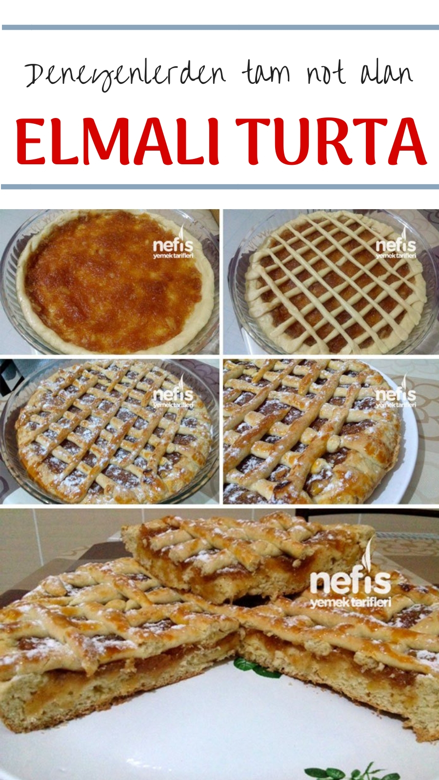 Elmalı Milföy Tart Elmalı Milföy Tart