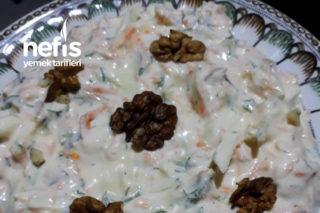 Yoğurtlu Lahana Salatası Tarifi