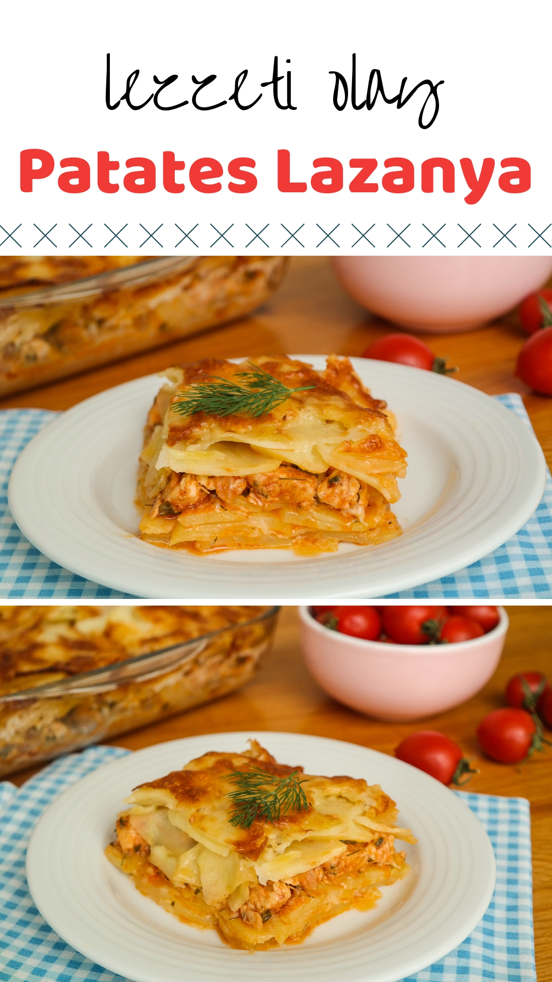 Popüler Lezzet Tereyağlı Yaprak Patates Popüler Lezzet Tereyağlı Yaprak Patates