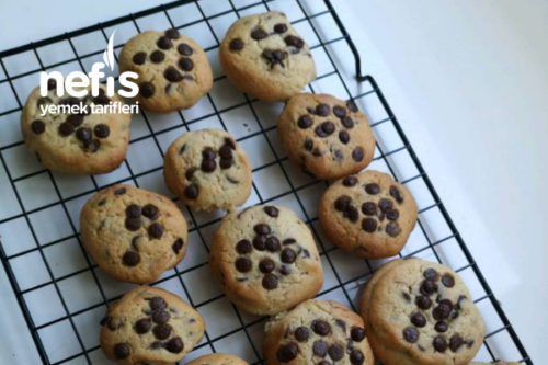 Cookies-Çikolatalı Kurabiye Tarifi