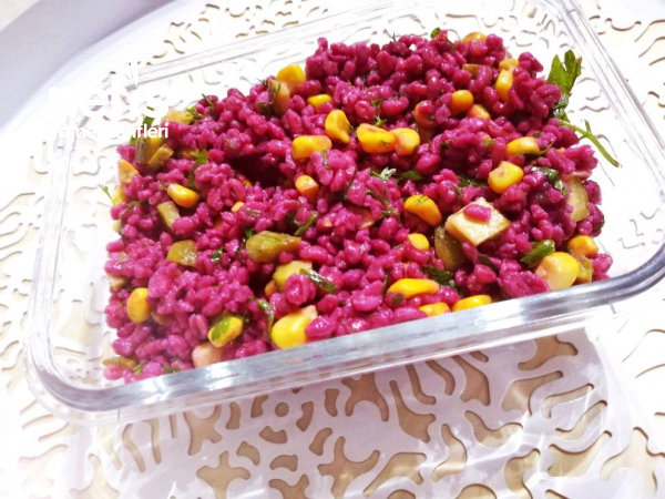 Şalgamlı Bulgur Salatası