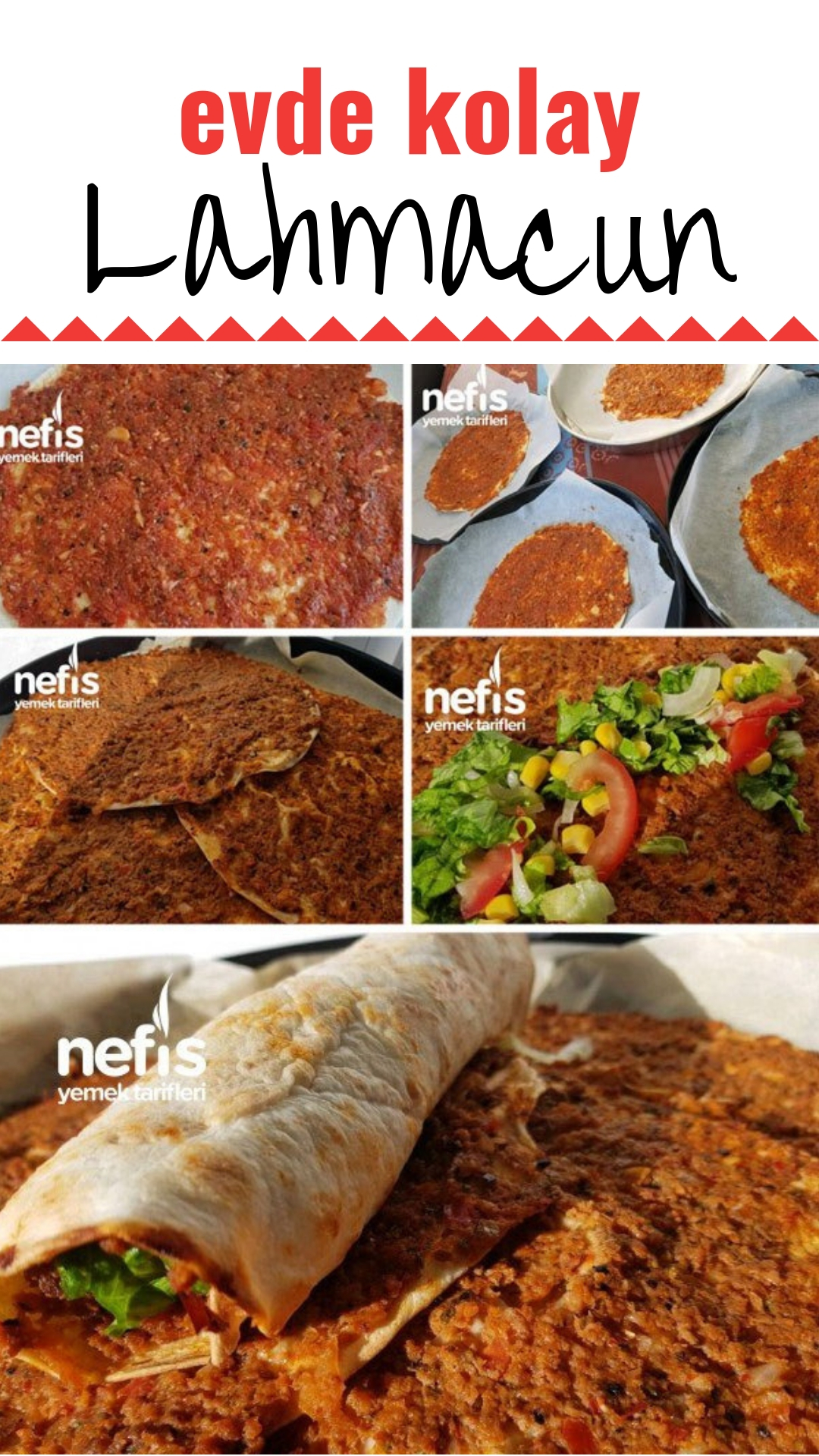 Evde Kolay Lahmacun Tarifi Evde Kolay Lahmacun Tarifi