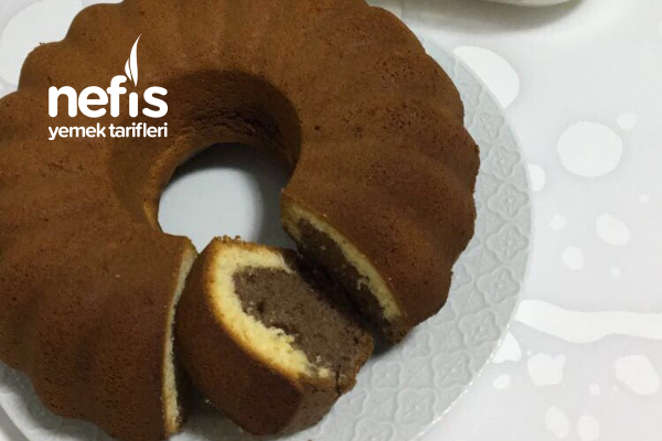 Sade Kek (İki Renkli) Nefis Yemek Tarifleri
