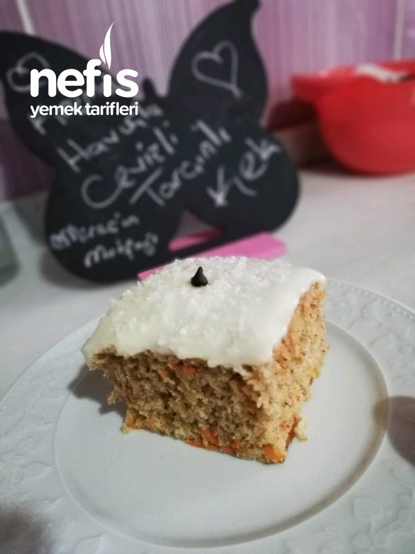 Kremalı Havuçlu Cevizli Tarçınlı Kek Nefis Yemek Tarifleri 5093597