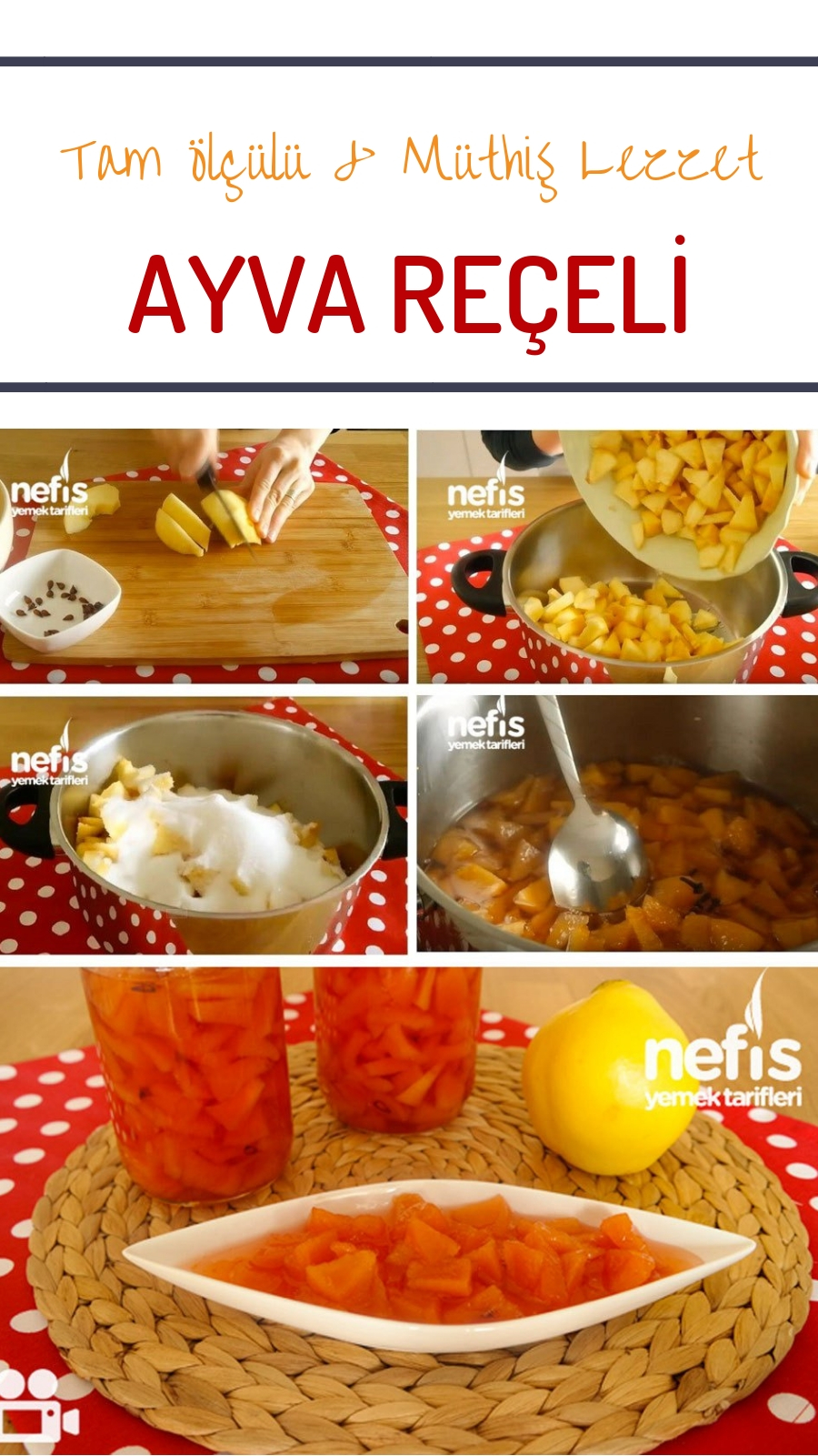Ayva Marmelatı Videosu Ayva Marmelatı Videosu