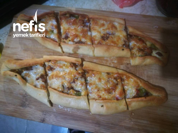 Kıymalı Pide Tarifi ( Kolay Hamur Tarifi İle)