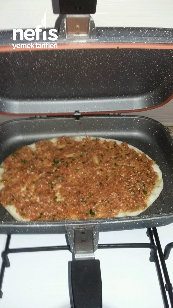 Çift Yönlü Tavada Lahmacun