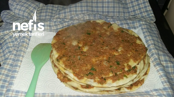 Çift Yönlü Tavada Lahmacun