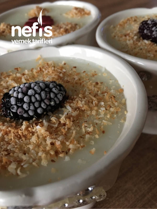 hindistancevizli su muhallebisi nefis yemek tarifleri