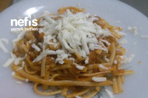 Kabaklı Havuçlu Spaghetti Makarna Tarifi