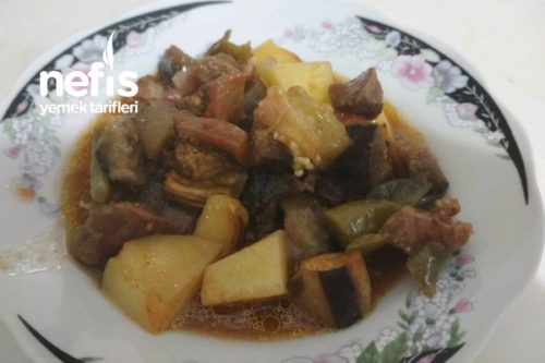 Fırında Etli Patlıcan Kebabı Tarifi