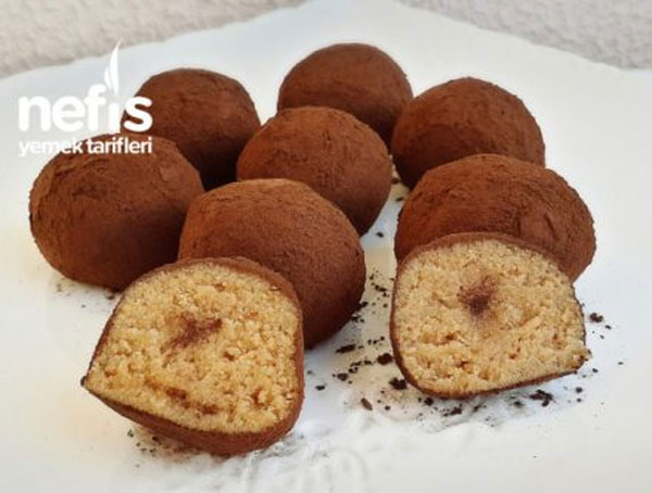 Nefis Kahve Yanı Topları Nefis Yemek Tarifleri