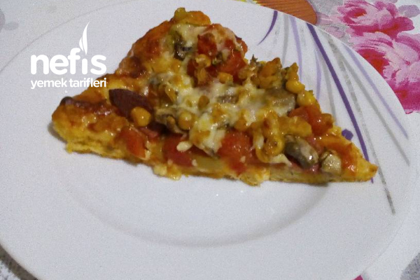 Pizza Bol Malzeme (İnce Hamur) Nefis Yemek Tarifleri