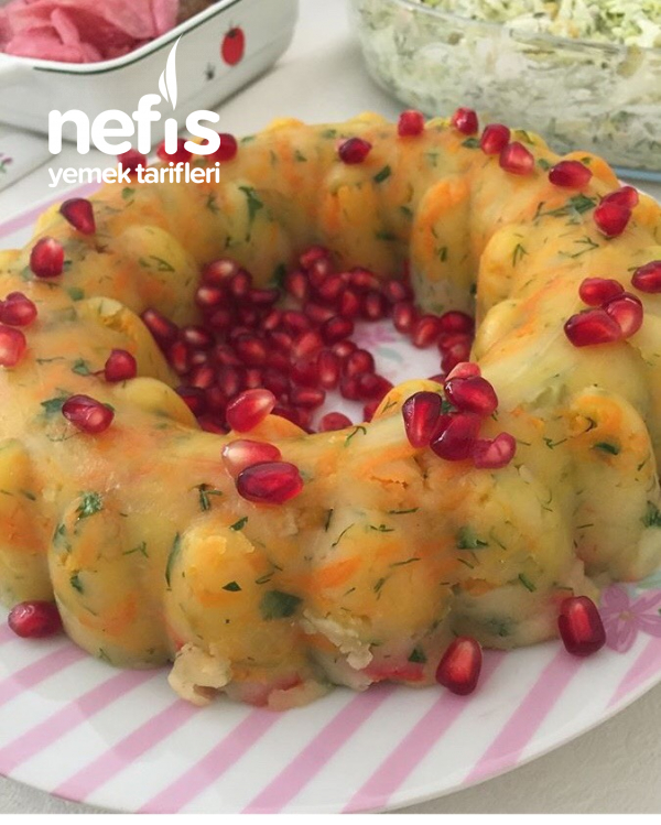 Renkli Patates Salatası